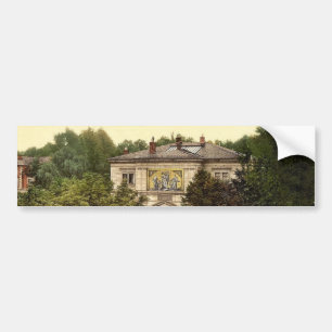 Autocollant De Voiture La maison de Wagner, classique de Bayreuth,