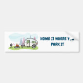 Autocollant De Voiture La maison où vous la garez (Devant)