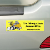 Autocollant De Voiture La Maquina Amarilla (En voiture)