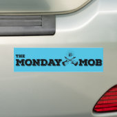 Autocollant De Voiture LA MOB DU LUNDI - Bumper Sticker (En voiture)