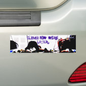 Autocollant De Voiture la montée maintenant, fonctionnent plus tard (En voiture)