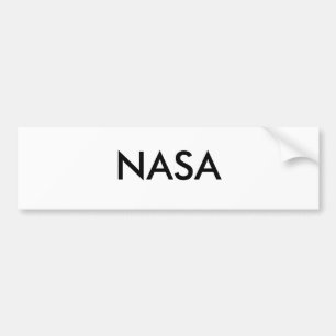 AUTOCOLLANT DE VOITURE LA NASA