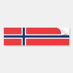Autocollant De Voiture La Norvège/drapeau norvégien
