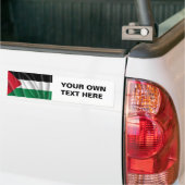 AUTOCOLLANT DE VOITURE LA PALESTINE (Sur camion)