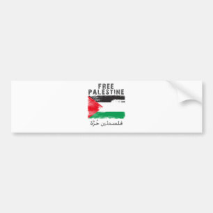 Autocollant De Voiture La Palestine libre