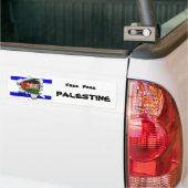 Autocollant De Voiture La Palestine libre libre (Sur camion)