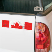 Autocollant De Voiture La peinture canadienne d'épluchage du CANADA de (Sur camion)