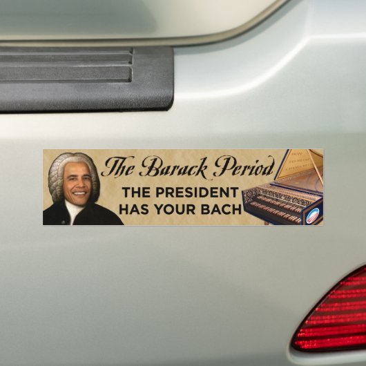 Autocollant De Voiture La période de Barack - adhésif pour pare-chocs (En voiture)