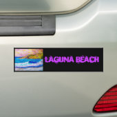 Autocollant De Voiture La plage de Laguna (En voiture)