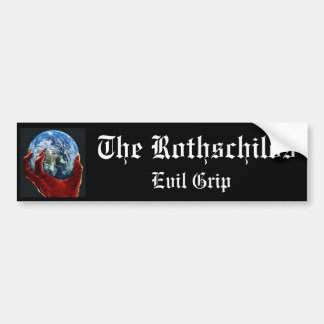Autocollant De Voiture La poignée de mal de Rothschilds
