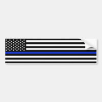 La police mince de drapeau américain de Blue Line