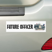 Autocollant De Voiture La police pédale adhésif pour pare-chocs de (En voiture)