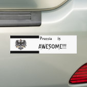 Autocollant De Voiture La Prusse Bumpersticker (En voiture)