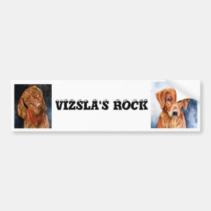 Autocollant De Voiture La ROCHE de VIZSLA, adhésif pour pare-chocs