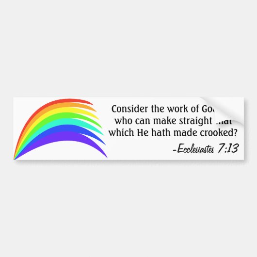 Autocollant De Voiture La sagesse de Dieu (Devant)