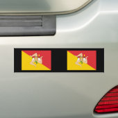 Autocollant De Voiture La Sicile, Italie (En voiture)