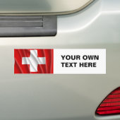 AUTOCOLLANT DE VOITURE LA SUISSE (En voiture)