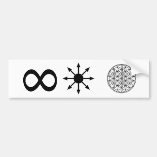 Autocollant De Voiture La vie de chaos d'infini
