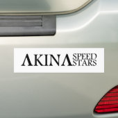 Autocollant De Voiture La vitesse d'Akina tient le premier rôle (On Car)