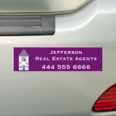 Autocollant De Voiture La vraie publicité d'agent immobilier (En voiture)