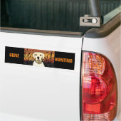 AUTOCOLLANT DE VOITURE LABRADOR JAUNE (Sur camion)