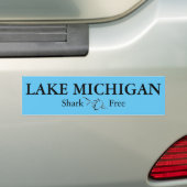 Autocollant De Voiture Lac Michigan - humour (En voiture)