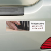 Autocollant De Voiture L'acuponcture obtient au point ! (En voiture)