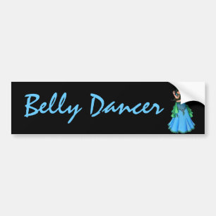 Autocollant De Voiture Lacy Belly Dancer