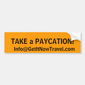 Autocollant De Voiture L'adhésif pour pare-chocs de Paycation