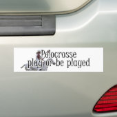 Autocollant De Voiture L'adhésif pour pare-chocs de Polocrosse - jeu ou (En voiture)