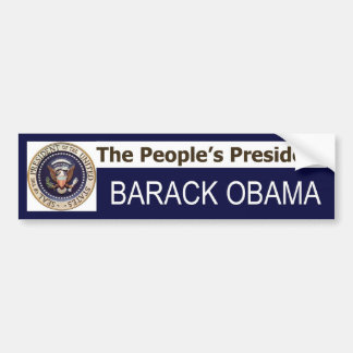 Autocollant De Voiture L'adhésif pour pare-chocs de président BARACK