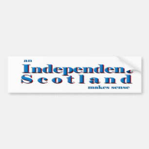 Autocollant De Voiture L'adhésif pour pare-chocs l'Ecosse indépendante