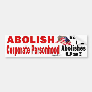 Autocollant De Voiture L'adhésif pour pare-chocs suppriment le Personhood