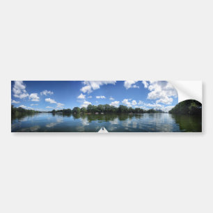 Autocollant De Voiture Lady Bird Lake Panorama - Austin - Texas