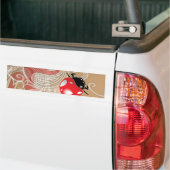 Autocollant De Voiture Lady Bug Art (Sur camion)