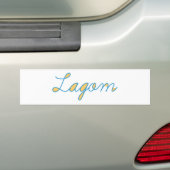Autocollant De Voiture Lagom (En voiture)