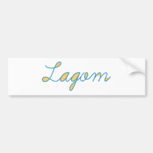 Autocollant De Voiture Lagom
