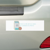 Autocollant De Voiture Lait et biscuits (En voiture)