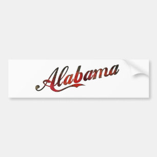 Autocollant De Voiture L'Alabama vintage