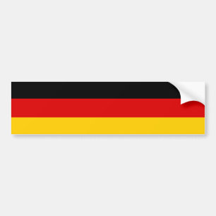 Autocollant De Voiture L'Allemagne - drapeau national allemand