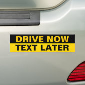 Autocollant De Voiture Lancer le texte maintenant (En voiture)