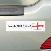Autocollant De Voiture L'anglais, non britannique ! - Adhésif pour (En voiture)