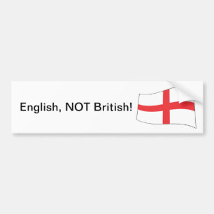 Autocollant De Voiture L'anglais, non britannique ! - Adhésif pour