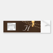 Autocollant De Voiture Lanternes en papier Étiquette à bouteille d'eau su (Devant)