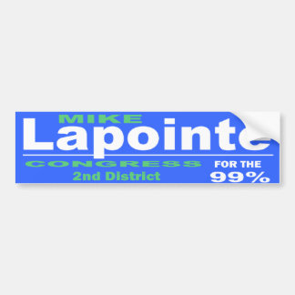 Autocollant De Voiture Lapointe pour la campagne du congrès 2014