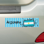 Autocollant De Voiture L'Argentine (En voiture)