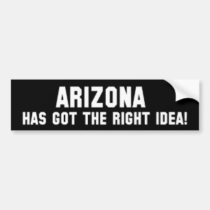 Autocollant De Voiture L'ARIZONA A LA BONNE IDÉE ! Adhésif pour