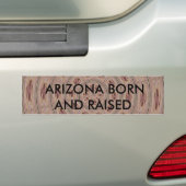 AUTOCOLLANT DE VOITURE L'ARIZONA SOUTENU ET AUGMENTÉ (En voiture)
