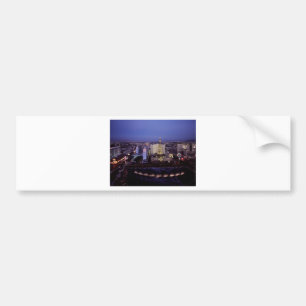Autocollant De Voiture Las Vegas Strip Aerial View Casino Gambling City