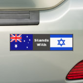 Autocollant De Voiture L'Australie Et Israël (En voiture)